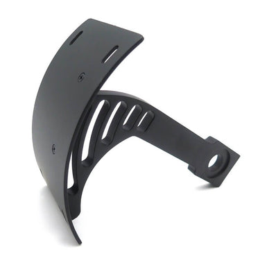 Support de plaque d'immatriculation latéral pour moto type scrambler, café racer ou bobber
